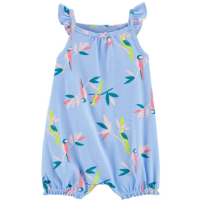 CARTER'S Overal letní Blue Bird holka 9m