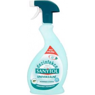 SANYTOL Univerzální dezinfekční čistič spray eukalyptus 500 ml