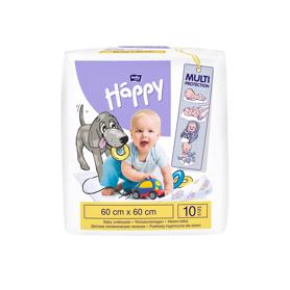 BELLA HAPPY Baby dětské podložky (60x60 cm), 10 ks