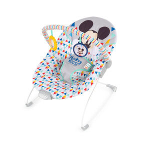 BRIGHT STARTS Lehátko vibrující MICKEY MOUSE Happy Triangles™ 0m+ do 9kg
