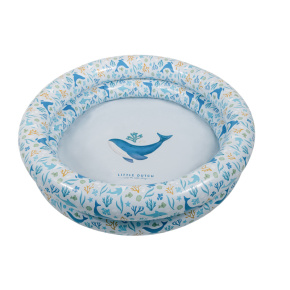 LITTLE DUTCH Bazének nafukovací 80 cm Ocean Dreams Blue