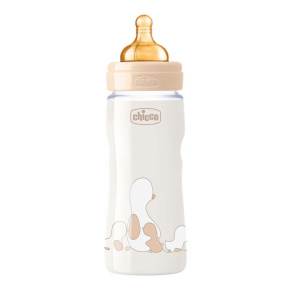 CHICCO Láhev kojenecká Original Touch latex 330 ml neutral