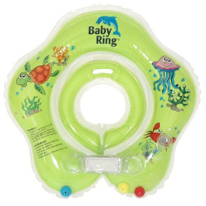 BABY RING Kruh na koupání 0-24 m - zelený
