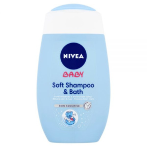 NIVEA Baby šampon a pěna do koupele 2v1 (200 ml)