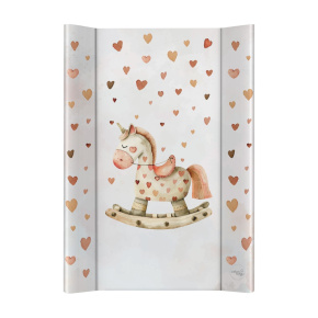 CEBA BABY Podložka přebalovací 2-hranná s pevnou deskou (50x70) Ultra Light Rocking Horse