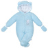Zimní kombinézka New Baby Nice Bear modrá Modrá 74 (6-9m)