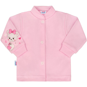 Kojenecký kabátek New Baby myška růžový Růžová 50